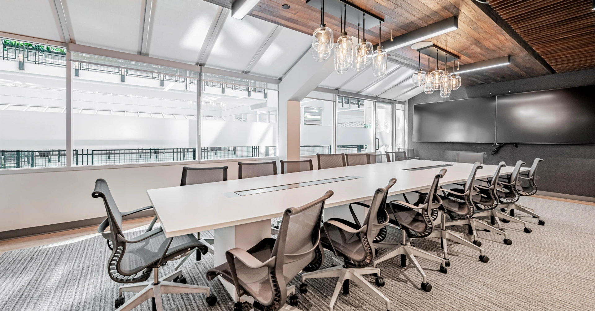 larg e boardroom on the waterfront